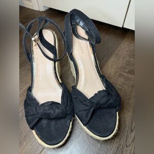 Black Women's Espadrille Sandals